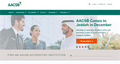 Desktop Screenshot of aacsb.edu